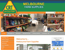 Tablet Screenshot of melbournefarm.com.au